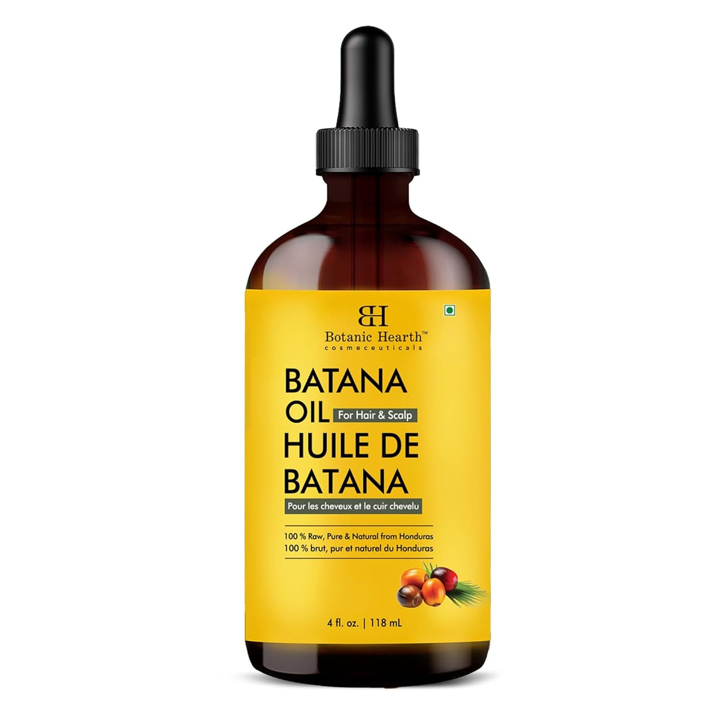 Rohes Batanaöl für Haarwachstum